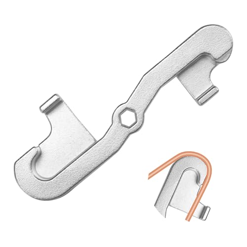 Bremsleitung Biegewerkzeug Bremsleitungsbiegewerkzeug für Bremsleitung 4,75 mm Durchmesser und Alternativ Kleinem Durchmesser, Verschleißfester Praktisches Rohrbiegewerkzeug Rohrbieger (Silber)