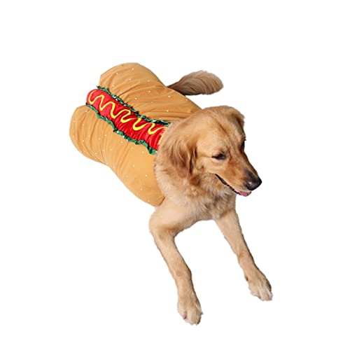 Disfraz para perros y gatos XXL naranja miniatura 4