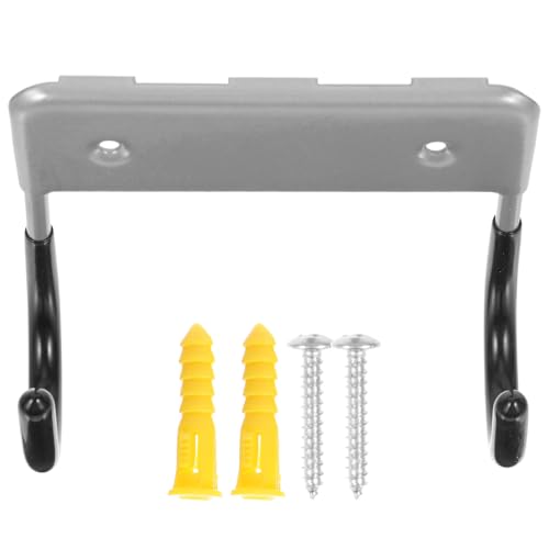 UKCOCO Support Mural en Acier 13X11X4 CM pour Fer à Repasser et Table à Repasser Crochet pour Rangement sous-Sol