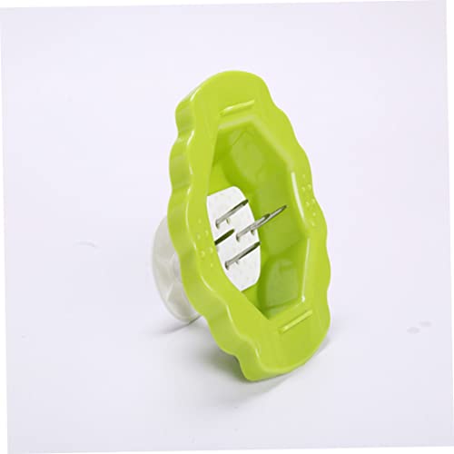 Kuyyfds Manual Graters Slicers, Safety Food Holder Vegetable Slicing Finger Protector Cheese Hand Guard Green #TOP4