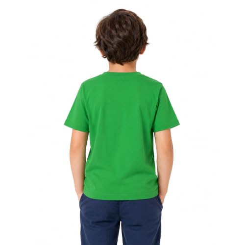 Image of Kids Round Neck Boys Tshirt | Short Sleeves | Natural Organic 100% Cotton Soft Comfortable Fabric | School Plain Color Original Branded Half Sleeve | T-Shirt for Boy Kid | Sleepwear Everyday Casual