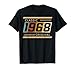 Classic 1968 Original Vintage Birthday Est 1968 Edition T-Shirt