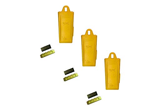 3 - Esco Style 18 Series Mini Excavator Backhoe Bucket Dirt Tooth w Pin Kit