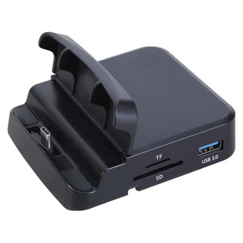 Station d'accueil Type-C portable multifonction avec lecteur de carte mémoire intégré