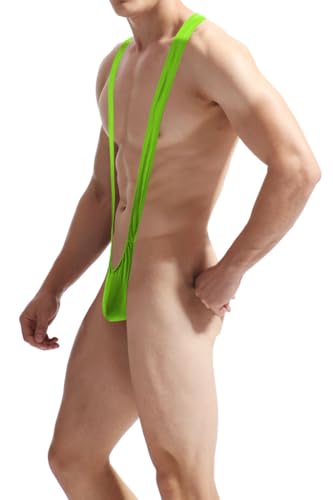 Men's Deep V Bikini Thongs Sexy Mankini G-String Briefs Naughty Slutty Novelty Underwear4