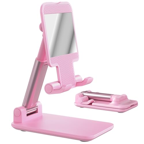 Phone Stand for Desk Cell Phone Holder Stands for iphones Sakura Pink