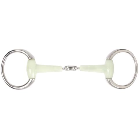 PFIFF - Bocado para Caballos de Hípica con Doble Articulación y Sabor a Fruta, Grosor 19mm Cover