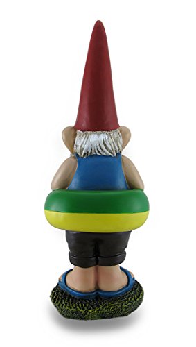 Estatua Gnomo Monitor de Piscina No Orinar miniatura 3