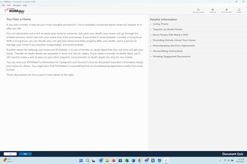 Quicken WillMaker & Trust Latest Version - Estate Planning Software - Includes Will, Living Trust, Health Care Directive, Financial, Power of Attorney - Legally Binding - CD,PC/Mac Download, Online - Image 7