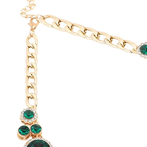 Image of SOHI Contemporary Necklace for Women and Girls, Necklace with Chain detailing for women, Statement jewellery, Fashion Jewellery for women, Imitation, ladies