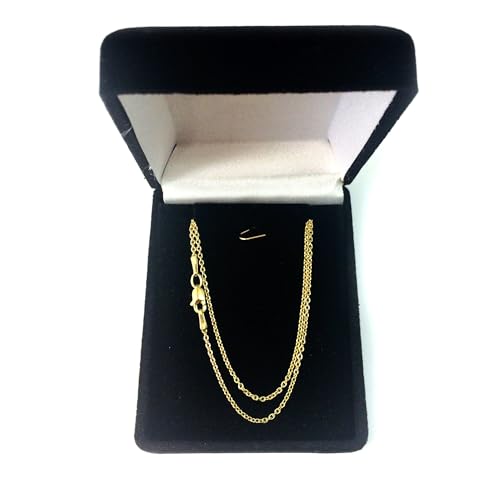Jewelry Affairs 14k Yellow Gold Forsantina Chain Necklace, 1.5mm4