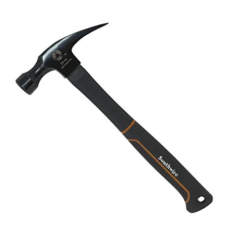 Southwire Bmeh-20 20 OZ. Heavy Duty Electricians Hammer; 20 oz. Head with Smooth Face; Heavy Duty Drop Forged Steel Tether Hole For Safety; Lightweight Fiberglass Handle; 1.75 Lbs 65116840