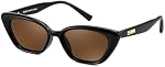 FEISEDY Trendy Lunettes de soleil cateyées polarisées pour femmes Hommes Rétro Rectangle Narrow Sunnies B4176