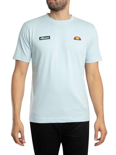 T-shirt Ellesse Floran bleu haut manches courtes col rond coton mode urbaine