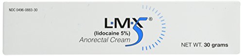 Lmx5 Lidocaine Pain Relief Cream, 30G Tube – Topical, Fast Acting, Long Lasting Use For Cuts, Scraps, Sunburn, & Bites #TOP1