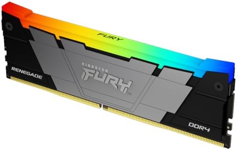 Kingston Fury Renegade Black RGB DDR4, Memoria Gamer para PC, Cap...