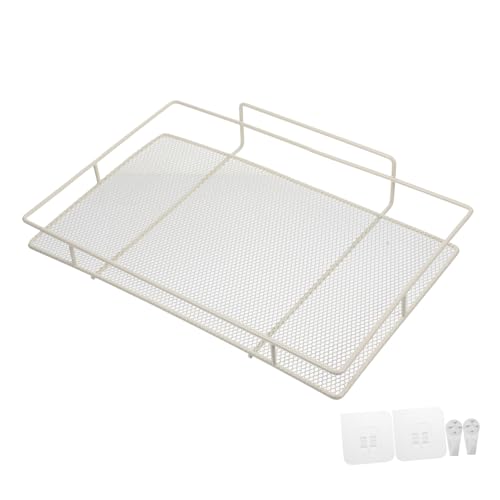 Vaguelly Soporte De Pared para Enrutador De Estante De Almacenamiento Sin Taladro Organizador De Dispositivos WiFi para Módems y Accesorios