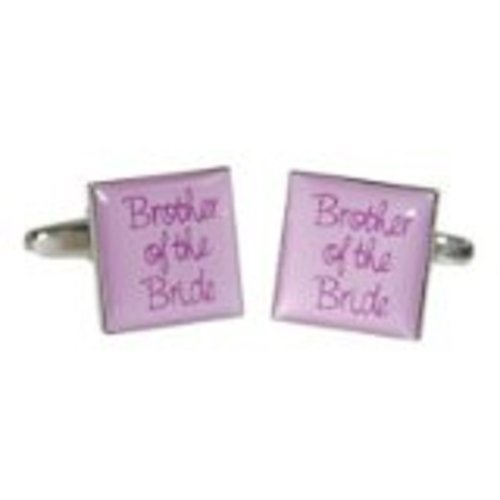Gemelos RGT Brother Of The Bride Lilac Cuadrado