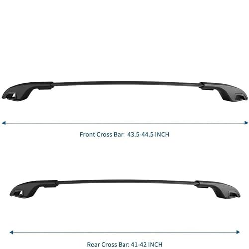 Barres de toit pour Cherokee 2014-2022 transversales aluminium