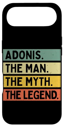 Adonis The Man The Myth The Legend �ʔ������� �X�}�z�P�[�X iPhone Air �p