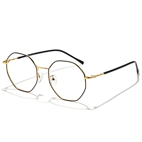 Cyxus（シクサズ）青色光カットメガネ（透明レンズ）PCメガネ