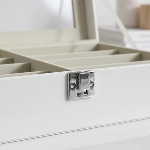 Boîte de rangement à couvercle vitré pour organiser vos lunettes