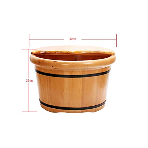 Bañera de Madera para Spa de Pies y Masaje Familiar miniatura 2