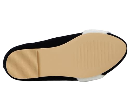 Janie and Jack Girl's Velvet Bow Flats (Toddler/Little Big Kid) Ballet3