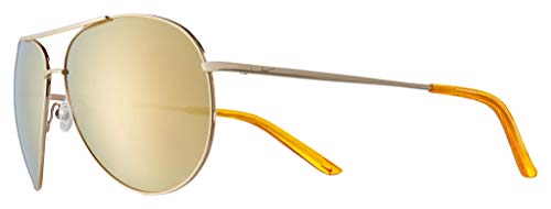 Nike EV1218-751 Chance M Sunglasses Gold Frame Color, Brown with Gold Mirror Lens Tint, 61/14/140 Nike EV1218-751 Chance M Sunglasses Gold Frame Color, Brown with Gold Mirror Lens Tint, 61/14/140