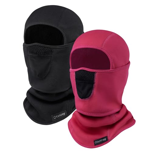 Kids Balaclava Windproof Ski Mask for Boy Girl (with Breathable Holes), Winter Hat Ski Mask for Cold Weather for Skiing