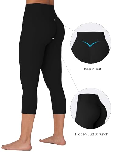 Image of Sunzel Sunzfly Invisible Butt Scrunch Workout Leggings for Women, Butt Lifting High Waisted Gym Yoga Pants with Tummy Control