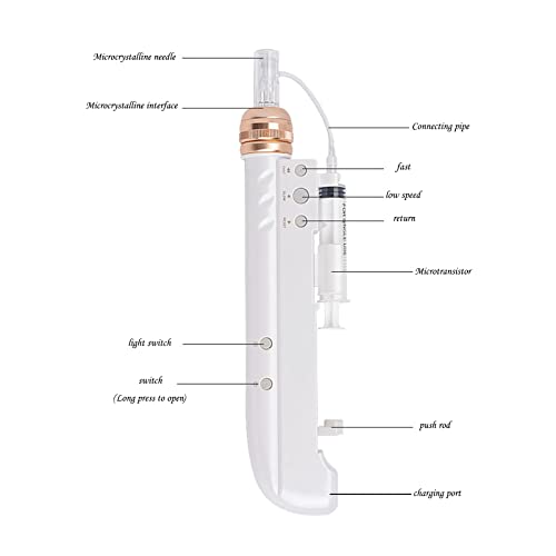 Stylo à lumière d'eau à micro-aiguille circulaire haute précision