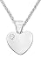 Produktbild Miore Damen-Halskette 925 Sterling Silber Herzanhänger Zirkonia 45cm MES010N