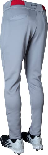 Rawlings | PRO 150 Series Game/Practice Baseball Pant | Adult X-Large | Grey| Jogger Fit - image 3
