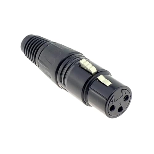 Fiche XLR 3 broches femelle connecteur de câble microphone robuste