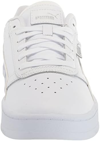 PUMA Men's Clasico Sneaker, White-White-Silver, 5 | Image 1
