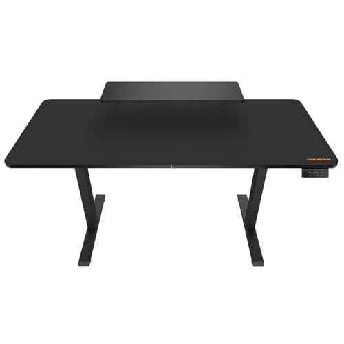 Bureau de jeu Cougar E-Star 120 avec cadre en acier stable et plateau ergonomique