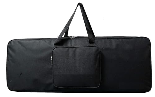 Image of IMAGINEA 38 Inch Piano Bag for 61 Keys Electronic Keyboard - Compatible with Yamaha PSR-F52, F51, E263 & Casio CTK2550, CTK3500, CT-S200, CT-S300, Portable Storage Bag (Black)