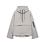 Damen Regenjacke Leichte Wasserdicht Softshelljacke Atmungsaktiv Fahrradjacke Windbreaker Dünne Übergangsjacke Outdoor Softshelljacke Windjacke Frauen Funktionsjacke Regenmantel Wandern Reisen