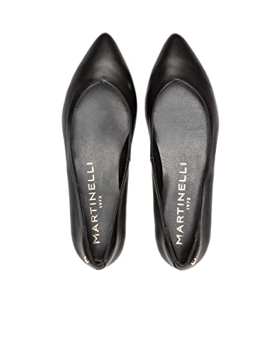 Martinelli Para Mujer. 1544-6168Z Bailarinas De Piel Vivien Negro (38), 1 A 3Cm, Ninguno, Casual, Fiesta, CláSico - 6