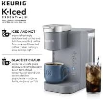 Keurig Iced Essentials Single Serve Coffee Maker, 3 Cup Sizes: 177, 237, and 296 ml