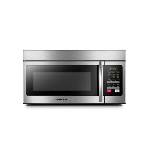 CONTOURE RV Convection Microwave 1.6 cu.ft. | 1000W Power | 4 Auto-Cook Menus | LED Display | Easy...