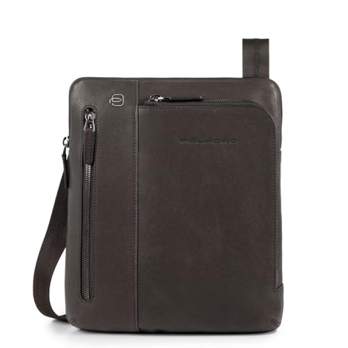 Linea:Black Square Piquadro Black Square Borsa Messenger, Uomo, Marrone (Testa Di Moro)