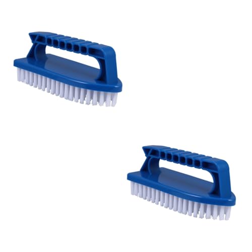 HEMOTON Heavy Duty Scrub Brush with Comfort Grip Versatile for Pool Shower Sink and Floor for Ground Pool Maintenance and Outdoor Cleaning