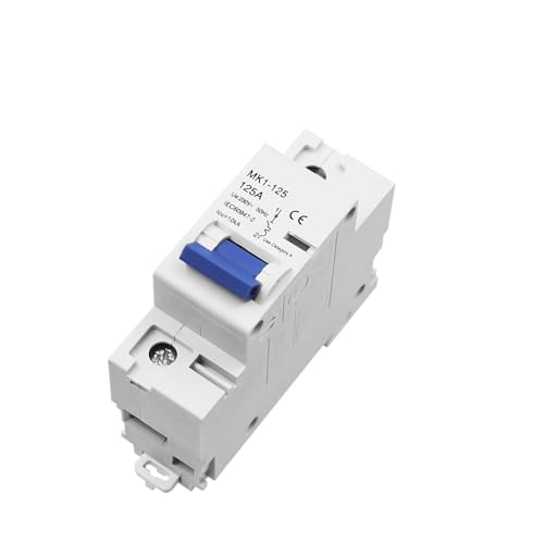 Disyuntor 125A para la red eléctrica del hogar con protección contra sobrecarga 1P 2