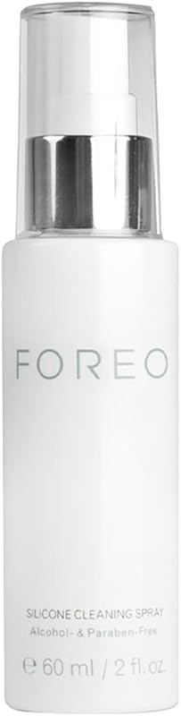 Spray de limpeza de silicone FOREO para dispositivos, 60 mL
