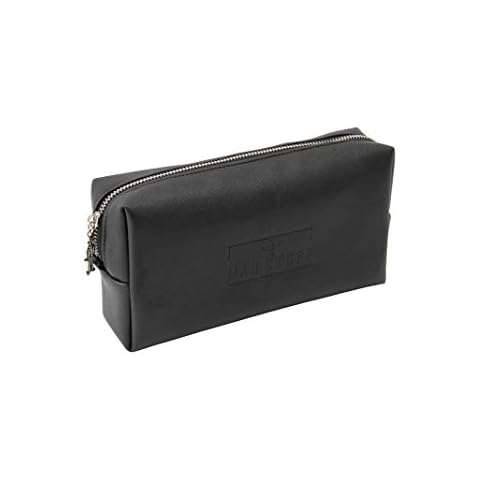 Dapper Chap 'Man Stuff' Black Tech Bag Cover