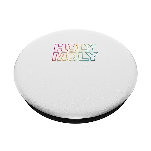 Funny Saying - Holy Moly for Men and Women PopSockets Swappable PopGrip - Image 2