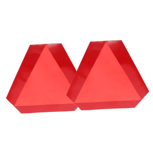 Señales Triángulo de Seguridad para Vehículos Lentos Pack 6 Piezas miniatura 2