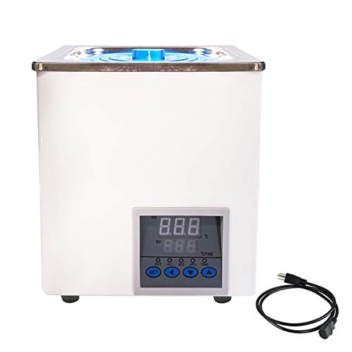 HUHONG Digital Thermostatic Lab Water Bath with Optional Opening, RT to 100°C,1 Chamber